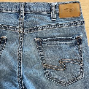 Mens Silver Jeans Eddie